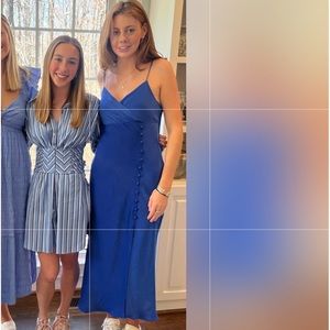 Zara Long Blue dress